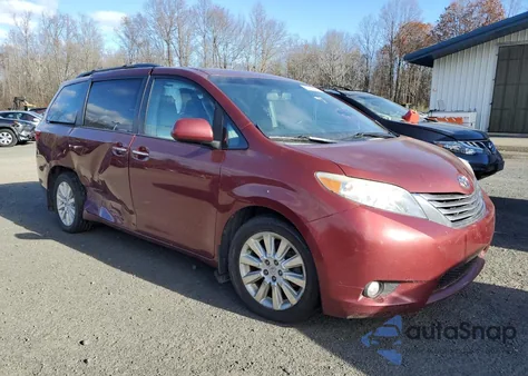 2015 Toyota Sienna Xle из США, поврежденный, VIN 5TDDK3DC9FS121889